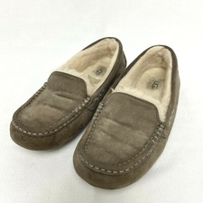 Ugg Australia Brown Ansley Moccasin Slippers Shoes Women s S/N 3312 Size 7
