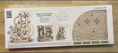 Ugears Dynamometer 3d Puzzle Model, NIP,  A-42