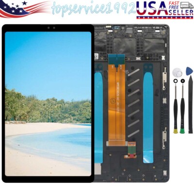LCD Touch Screen Digitizer + Frame For Samsung Galaxy Tab A7 Lite T225 T227U LTE