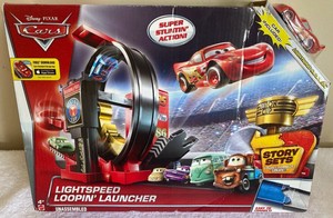 cars lightspeed loopin launcher