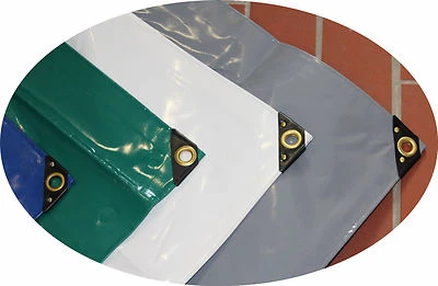 MARKENLOS LKW Abdeckplane Plane 5,99 €/m² Schutzplane LKW PVC 650gr./m² mit Ösen