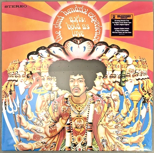 Jimi Hendrix : Axis: Bold As Love (Authorized Reissue 180G Vinyl + Booklet) NEW