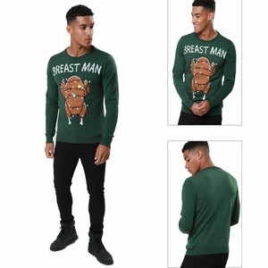 breast man christmas jumper