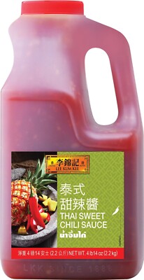 Lee Kum Kee Thai Style Sweet Chili Sauce 4lbs11oz ( Pack of 12 )~08/2027
