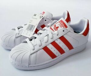 red and white adidas womens