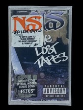 SEALED, Nas   The Lost Tapes CT 85275, audio cassette, Hype Sticker, US, 2002