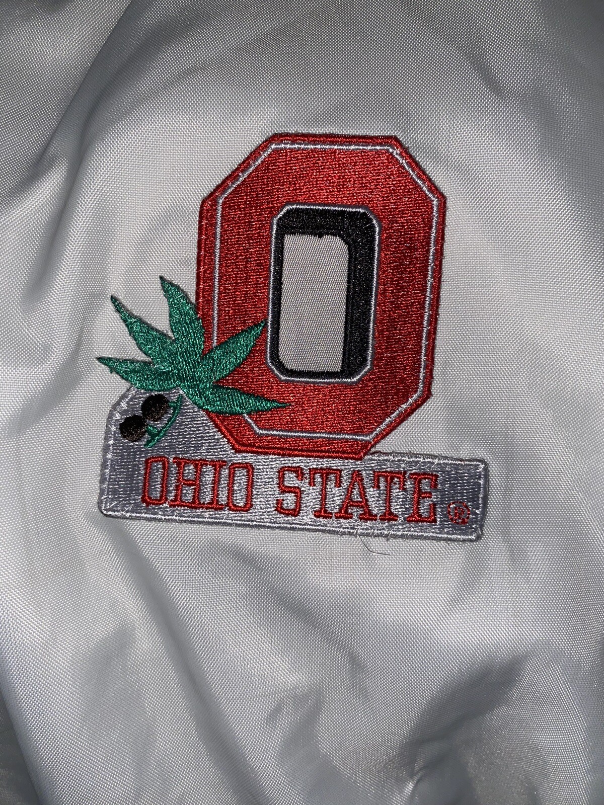 Vintage Holloway Ohio State Varsity Jacket Men XL Fu… Gem