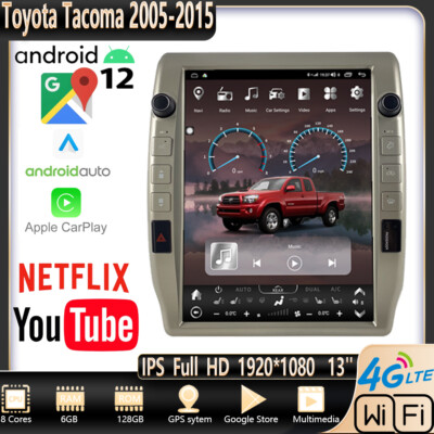 13'' F/ Toyota Tacoma 2005-2015 Car Multimedia Player Gps Navigation Radio Stereo
