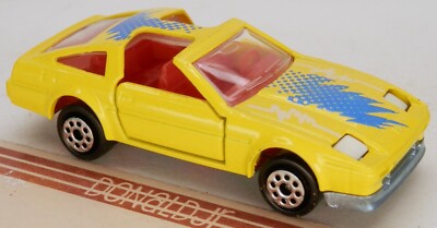 Majorette 1980s Nissan 300ZX Yel Z31 1st Gen Turbo 300 ZX T-Tops