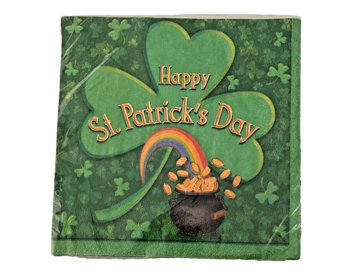 SERVILLETAS de fiesta del Día de San Patricio