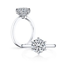 3.5 Carats Cz 925 Sterling Silver Wedding Band Engagement Ring Size 3-12 TRY184