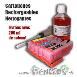 Kit de nettoyage T2621 T2634 rechargeable pour purger l'encre séchée des têtes d'impression