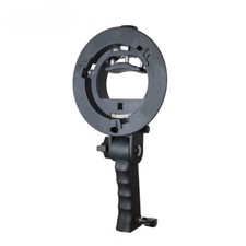 S-Type Bracket Holder with Bowens Mount for Speedlite Flash Softbox Snoot