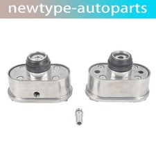 Finned Oval Air Pcv Breather Combo Valve Cover Nostalgia Polished Aluminum
