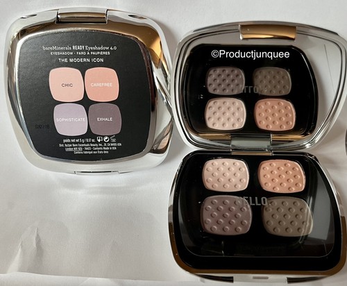 Rare! ~ bareMinerals Ready Eyeshadow 4.0 Quad ~ THE MODERN ICON ~ NWB VHTF - Picture 5 of 8