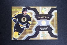2006-07 Upper Deck SPx Hockey Spectrum #7 Patrice Bergeron Card #/25 Bruins SP