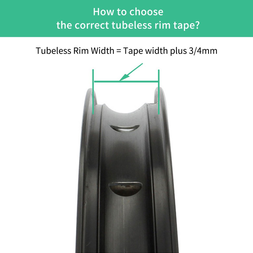 (35mmx10M)BOLANY Bicycle Tubeless Tire Pad Rim Tape Vacuum Ring Lining