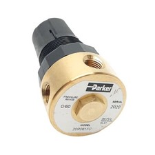Parker 20R061FC Pneumatic Regulator, 60PSIG Range, 1.25GPM Flow, 1/8in NPT
