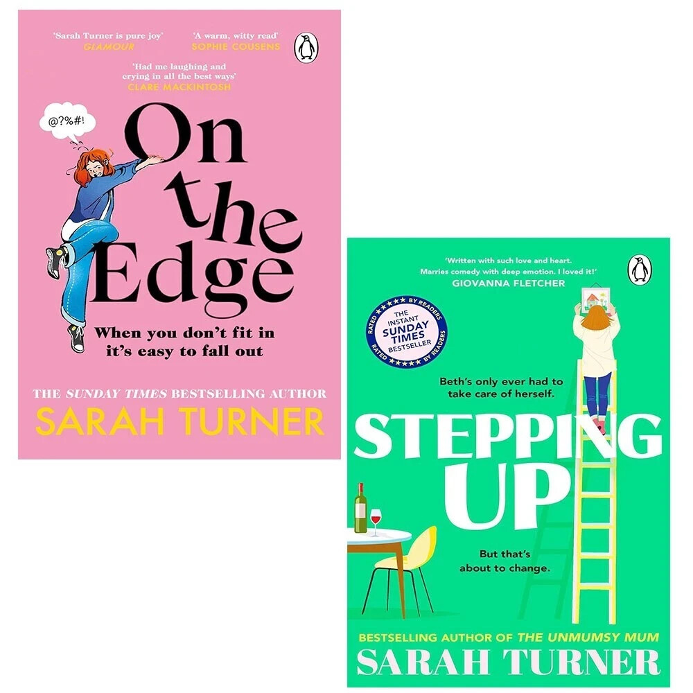 Sarah Turner Collection 2 Books Set On The Edge, Stepping Up Paperback - Image 3
