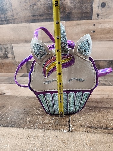 CUPCAKE unicorn purse purple /Accessories Great Condition - Picture 10 of 10