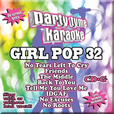 Party Tyme Karaoke - Girl Pop 32 [8+8-song CD+G] ~ NEW CD