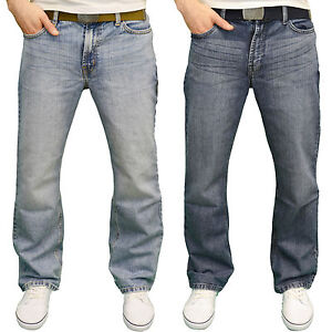 men's regular fit bootcut jeans