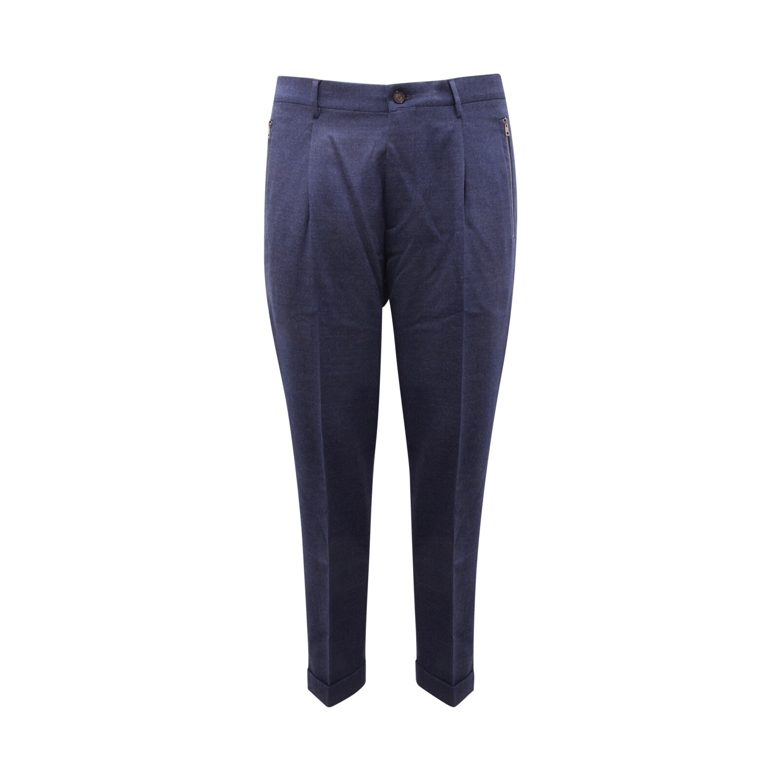 1407AR мужские шерстяные брюки pantalone uomo ETRO синего цвета 51090₽