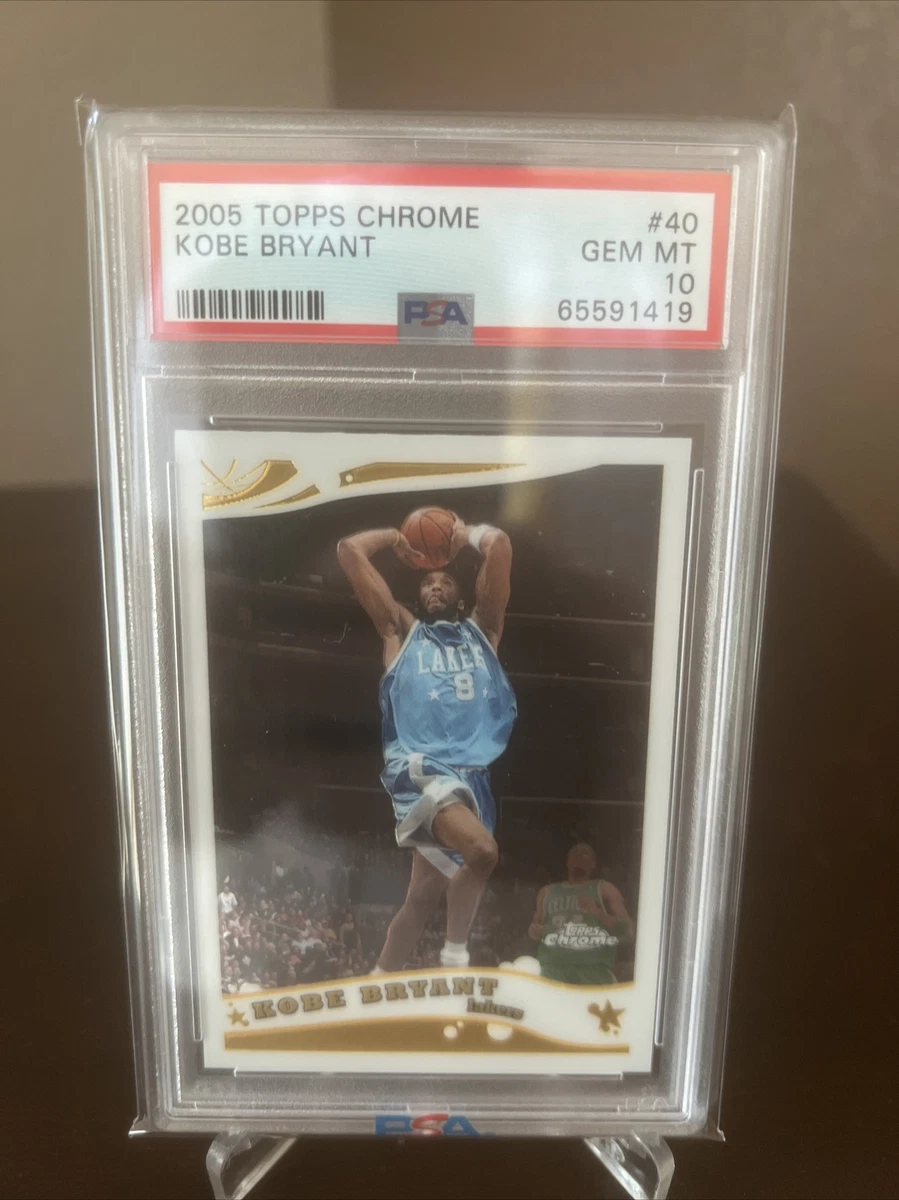Kobe Bryant 2005-06 Topps Chrome #40 PSA 10 Lakers GEM MINT | eBay