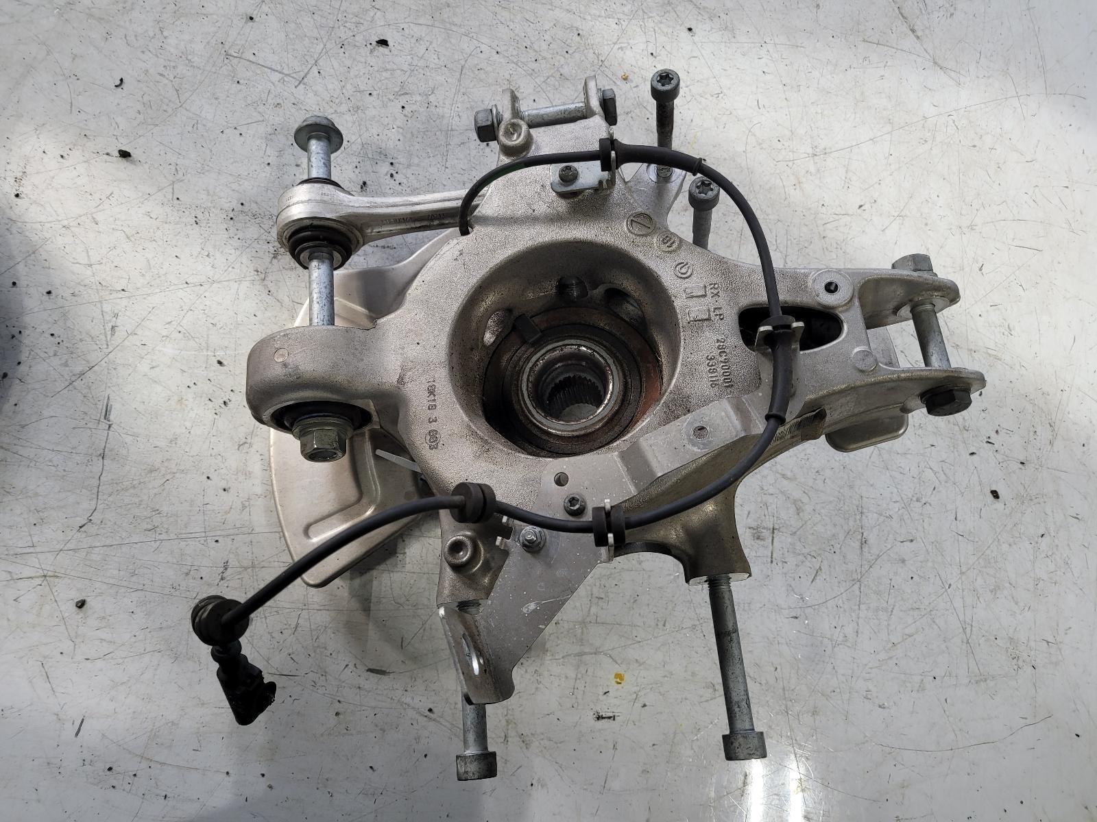 2017-2020 Ferrari Portofino OEM LEFT DRIVER REAR HUB CARRIER; PART# 339247