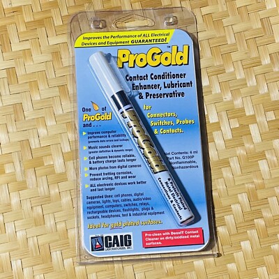 Caig ProGold Gold Pen Applicator Radio Shack 640-4337 NOS Sealed