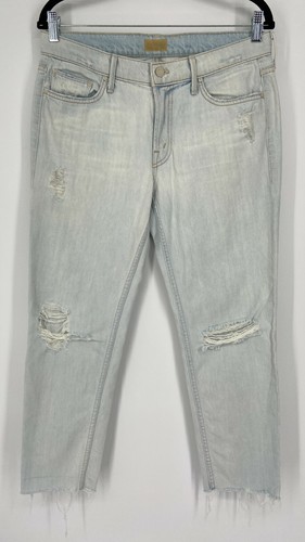 Dropout Fray In Get Blondie Jeans 