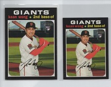 2020 Topps Heritage Short Print Mini Variation *** KEAN WONG  # 541   MINT