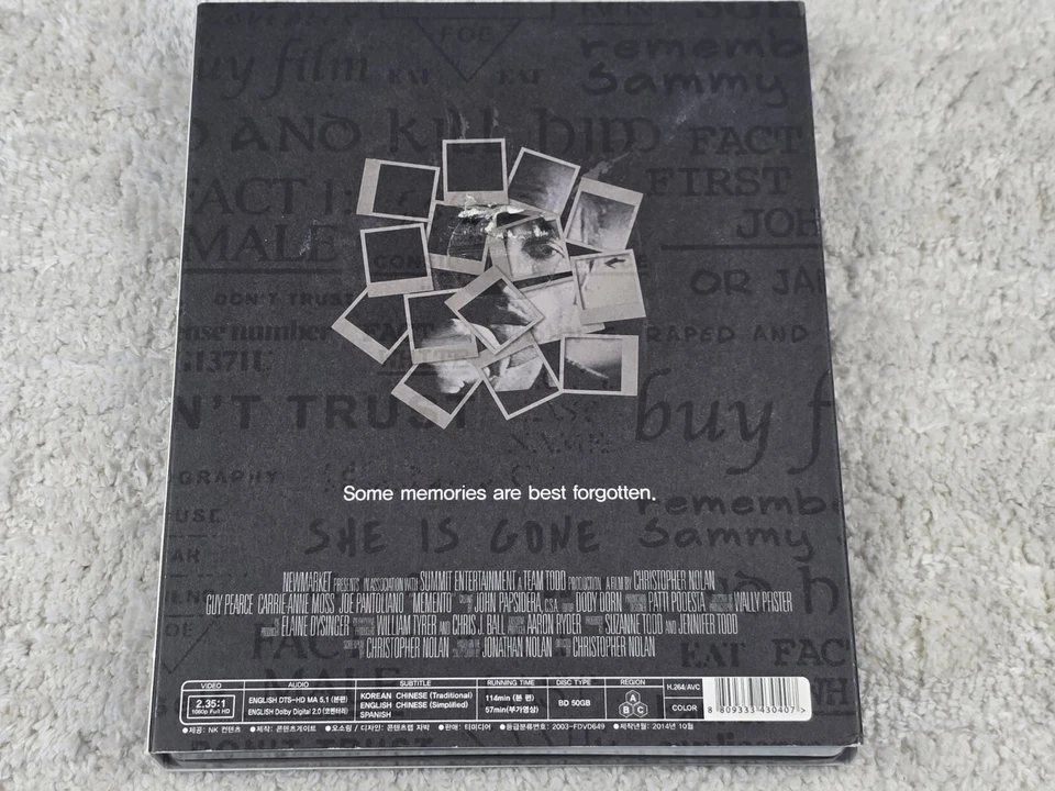 Memento KimchiDVD Lenticular Slipcase Blu-ray Steelbook - Image 2 of 4