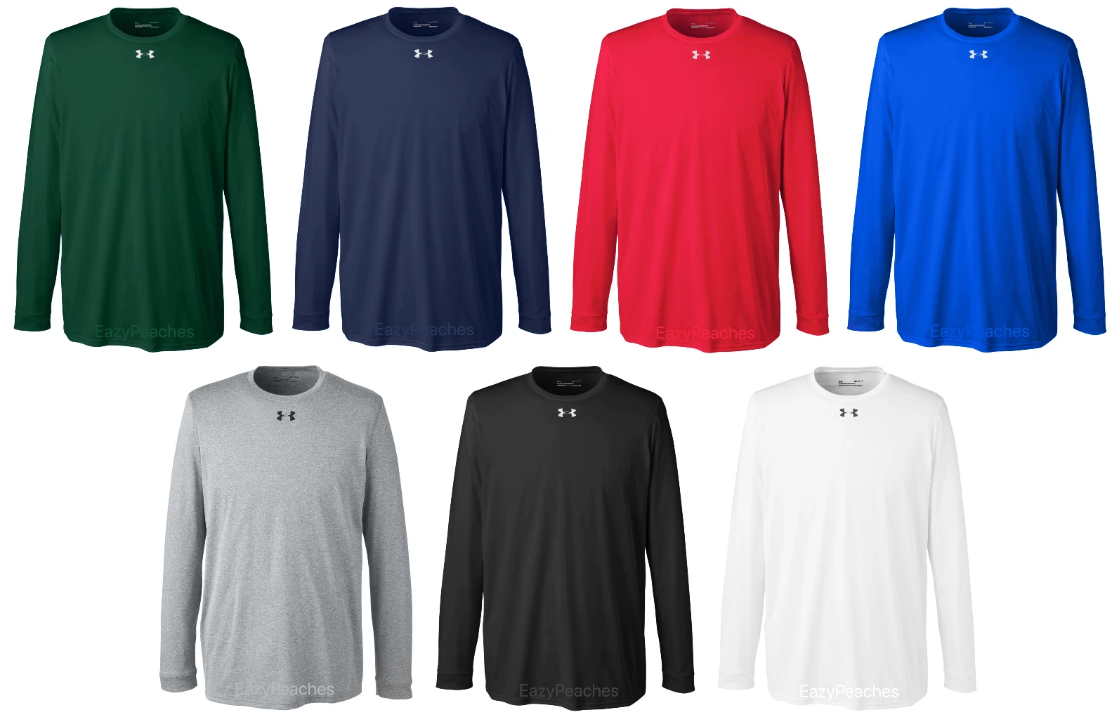 Under Armour Athletic Tee, Size S-4XL, Men's Long Sleeve Locker dri-fit T-Shirt