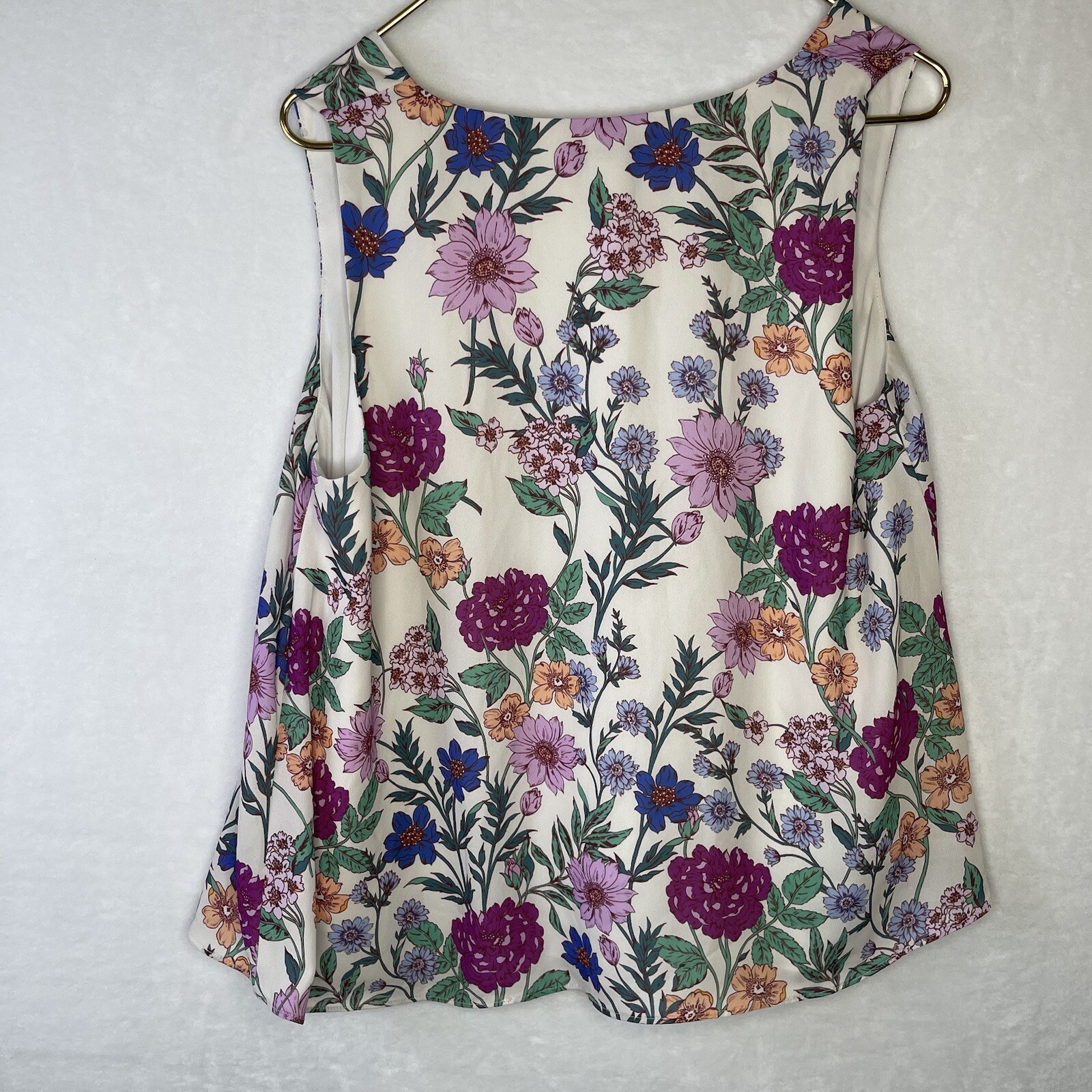 Tabitha Webb Multicolor Floral Polyester Sleevele… - image 11