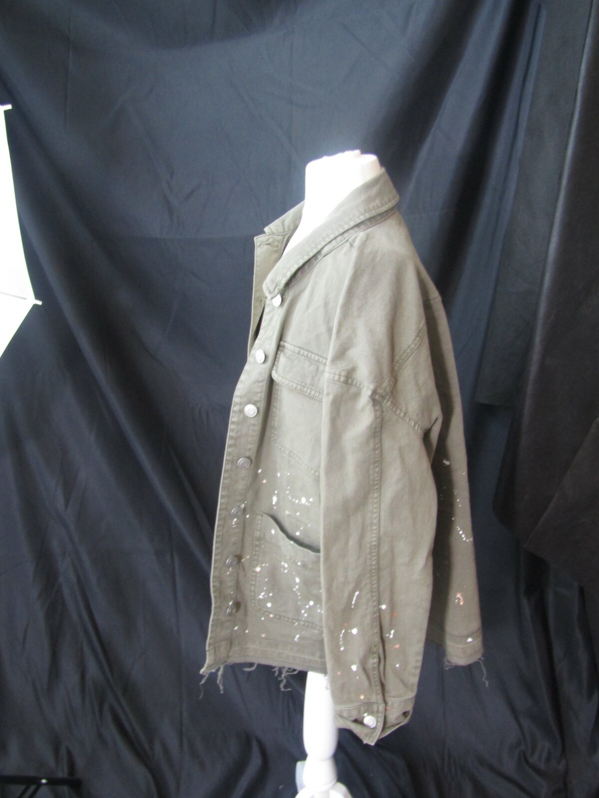 Splendid Paint Splatter Jacket Size M - image 2