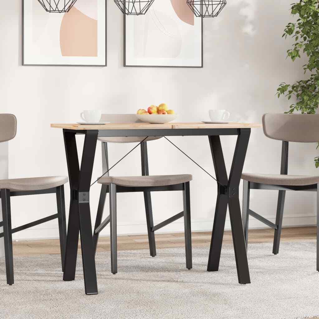 vidaXL Dining Table Legs Y-Frame 80x40x73 cm Steel