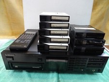 Pioneer PD-M600 6-CD Player Changer w/Controller and 8 Magazines Including cd's