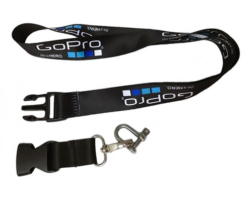 Gopro Action cam Neck Strap Camera Neck Strap Gopro Logo Black (only Neck strap) - Picture 7 of 9