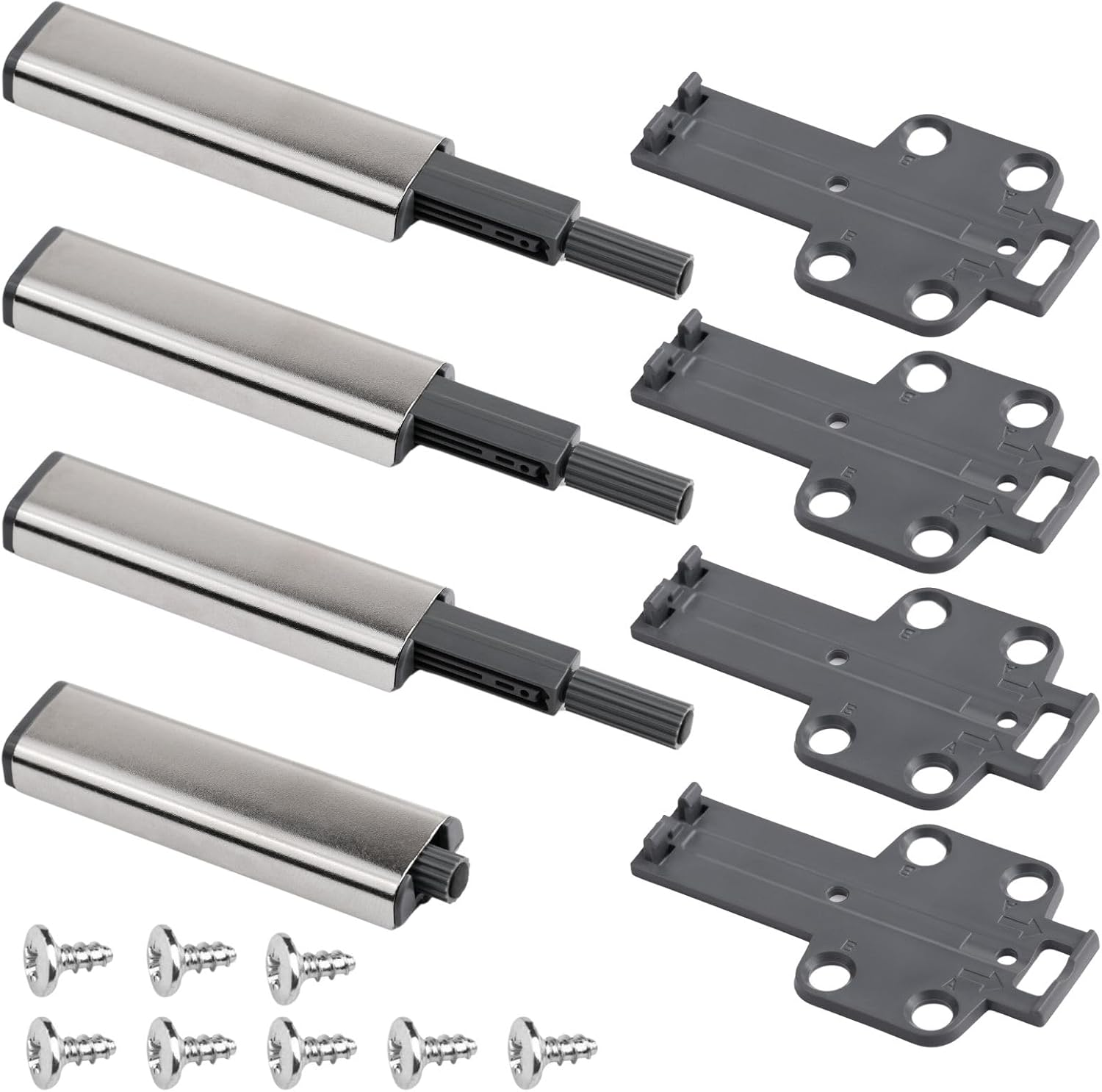 Push to Open Door Catches Compatible as Replacement Part for IKEA BESTA Cupboard