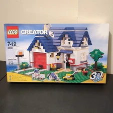 LEGO 5891 CREATOR - Apple Tree House - 539 Pcs  MIB NEW Sealed Retired 2010