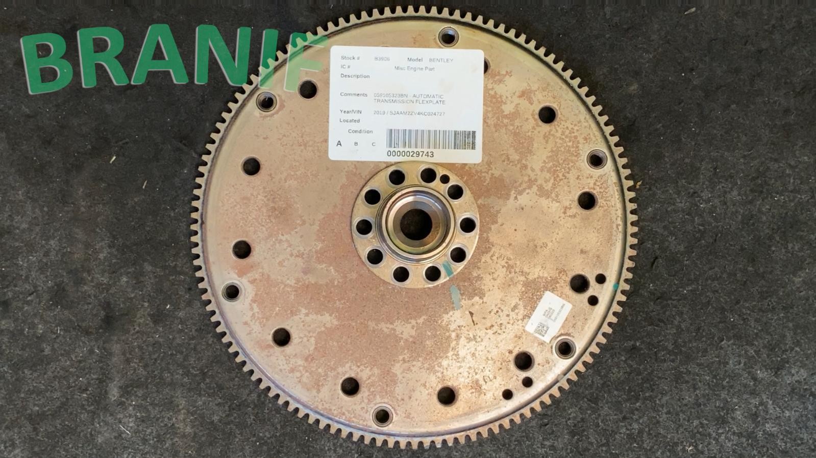  BENTLEY BENTAYGA  - Automatic Transmission Flexplate 059105323BN