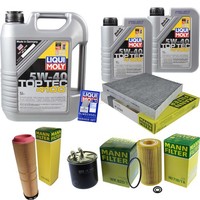 Inspektionspaket 7L Liqui Moly Top Tec 4100 5W-40 FüR Mercedes E-Klasse T-Model