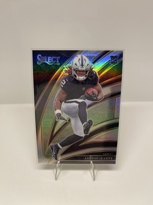 2025 Panini Select Ashton Jeanty Club Level RC Silver Prizm Rookie #204 Raiders