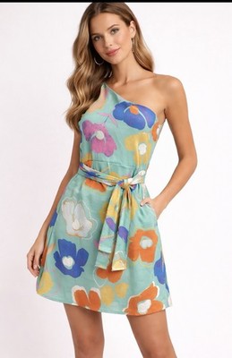 Lizard Thicket Sundress Bright Floral North End Women s Size Large NWT