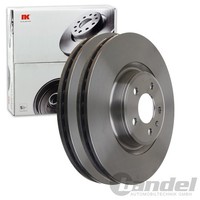 2X Nk Bremsscheiben 345Mm BelÜFtet Vorne Passend FÜR Audi A4 A5 A6 A7 Q5 |