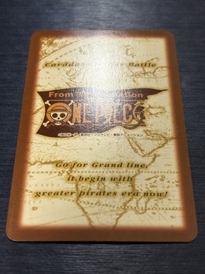One Piece Carddass Hyper Battle 2000 Jump Festa Promo S-JF01.2