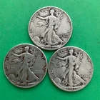 1943, 1944, 1945 Walking Liberty Silver Half Dollars- Free Shipping in USA