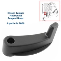 Innen TüRgriff Hinten Links Schwarz FüR Boxer Jumper Ducato 735536268 735471000