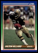 1990 Score #90 Dalton Hilliard